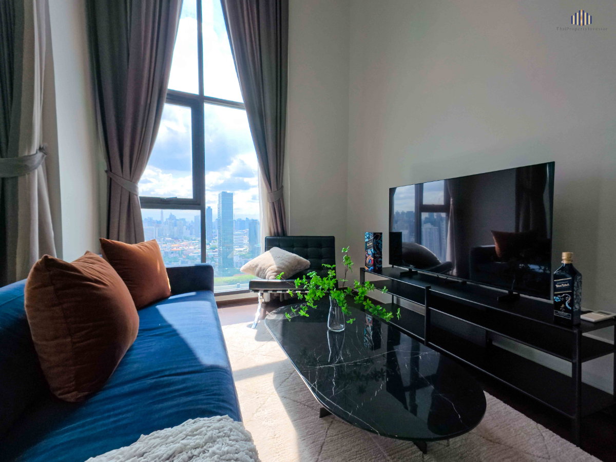 รูป วิวสวน+เมือง Exclusive ห้องเดียวในโครงการ!! ขายคอนโด ซี เอกมัย (C Ekkamai) Loft Studio ห้องมุม เพดานสูง 4.5 เมตร 2 ห้องนอน 68 ตร.ม. ตกแต่งครบ - รูปที่ 3/14