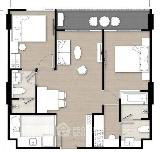 picture 2-BR Condo For Sale, SO Origin Kata, Near Kata Beach (ID 1592229) - 5/5