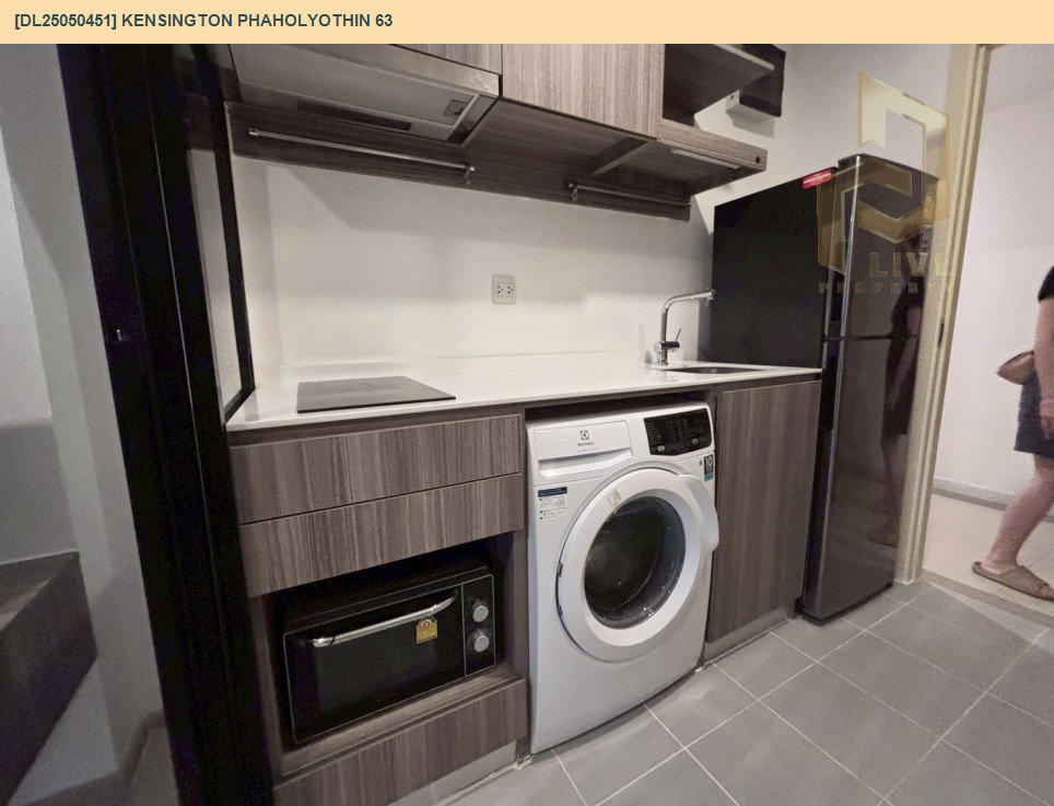 รูป DL25050451 ให้เช่าคอนโด เคนซิงตัน พหลโยธิน 63  (kensington phaholyothin 63) ใกล้ BTS พหลโยธิน 59 พร้อมเข้าอยู่ โทรด่วน 0653619502 LineID @952jdxxk - รูปที่ 8/14