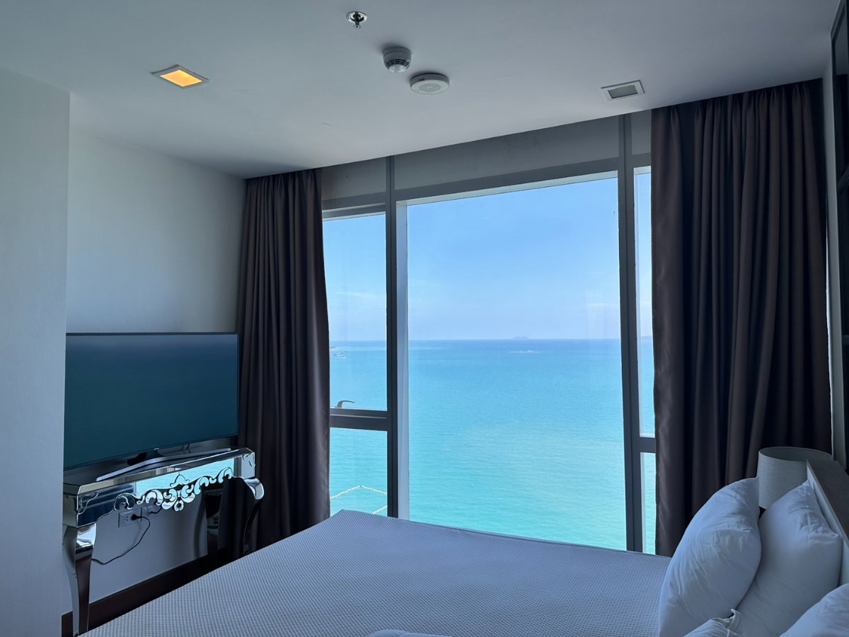 รูป For rent condo The Palm wongamat beach front Pattaya (S03-1970) - รูปที่ 6/23