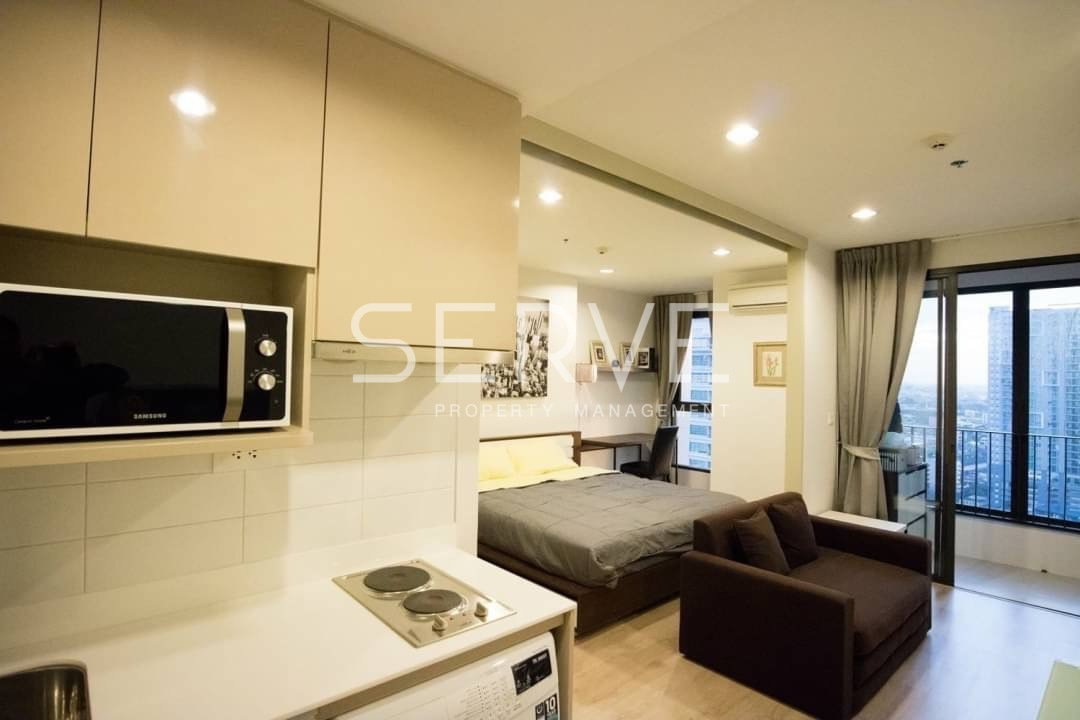 รูป 🔥22K- ห้องกว้าง 1นอน ตกแต่งครบ ชั้นสูง วิวดีมาก เฟอร์จัดเต็ม พร้อมเข้าอยู่ คอนโดทำเลดี ใกล้ BTS ราชเทวี @ Ideo Q Ratchathewi - รูปที่ 5/10