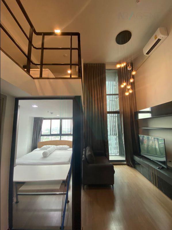 รูป ให้เช่าคอนโด ไอดีโอ พระราม 9-ตัดใหม่ อาคาร 1 ชั้น 19 Duplex 2 ห้องนอน ขนาด 34.00 ตรม ใกล้ ใกล้ Foodland รามคำแหง - รูปที่ 2/8