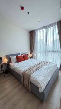 1 Bed Large Room High Fl.20+ City View Fully furnished New Condo Good Location Close To MRT Phra Ram 9 220 m. @ NUE District R9