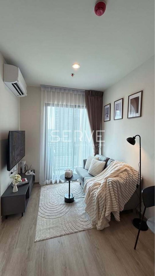 รูป 🔥ห้องใหม่ 1นอน ตกแต่งสวย ชั้นสูงสุด วิวดีมาก เฟอร์จัดเต็ม พร้อมเข้าอยู่ คอนโดใหม่ ทำเลดีมาก ใกล้ MRT พระราม 9 @ NUE District R9 - รูปที่ 2/8