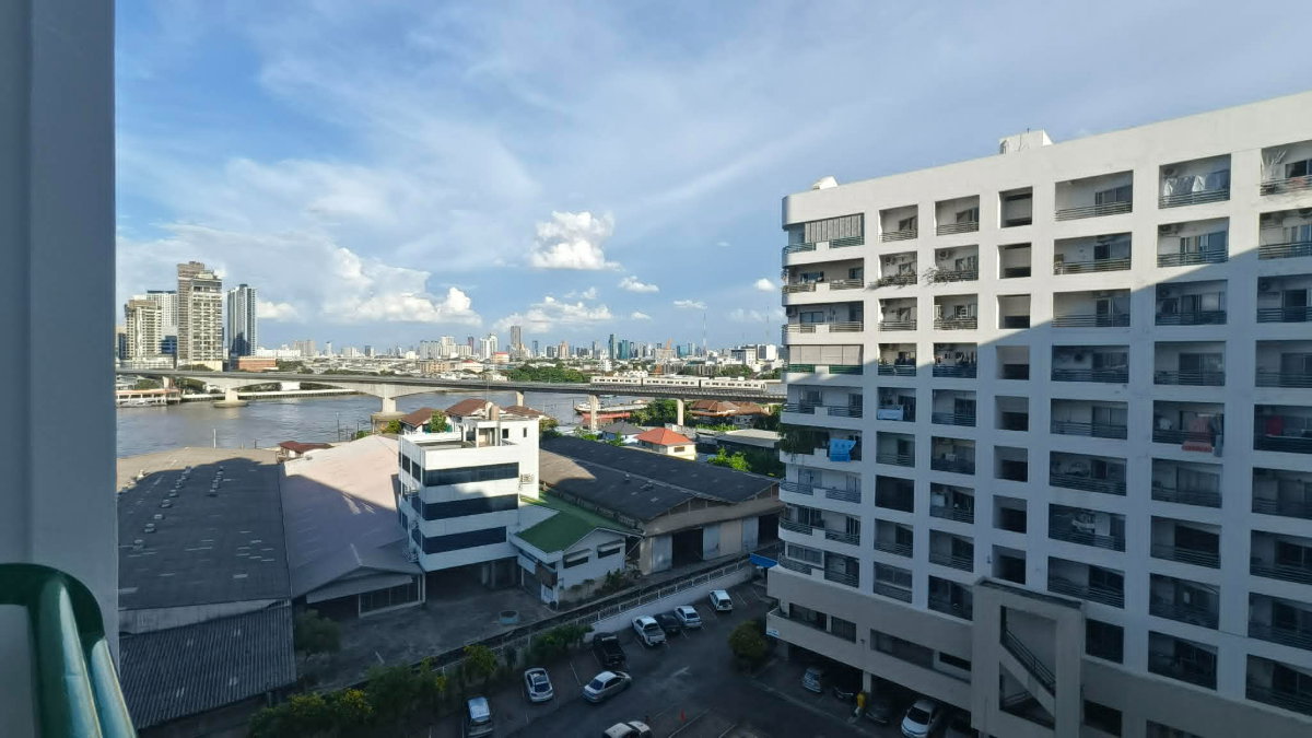 รูป คอนโดวิวแม่น้ำเจ้าพระยา วิวสวย จอดรถได้2คัน - รูปที่ 7/10