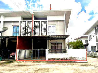 TOWN HOUSE 24.4 Sq.w. Pluak Daeng Rayong for 1.8M