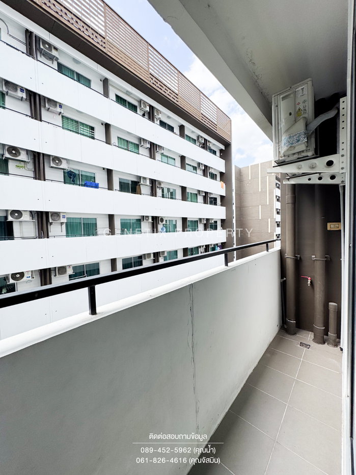 รูป 🏫 ให้เช่าถูก!! พลัมพหล 89 เฟส 3 คอนโดใกล้ ม.รังสิต เฟอร์ครบ พร้อมอยู่ 6,500 บาท/เดือน - รูปที่ 10/11