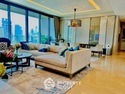 Condos for rent : Pet-Friendly 3-BR 216 Sqm High-Floor @ The Residences at Sindhorn Kempinski, BTS Ratchadamri (ID 3061917)
