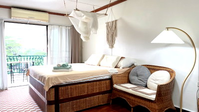 Condos for rent 700 Year Sports Arena Chiang Mai : Hillside Condo 4 – Studio, 45 sq.m., 6th Floor, near One Nimman (ID:553CR)