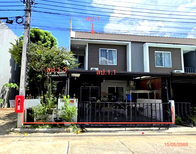 TOWN HOUSE 27.1 Sq.w. Bang Bua Thong Nonthaburi for 2.5M