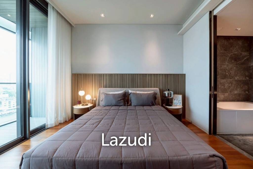 picture 160 sqm riverfront 2-bedroom condo Banyan Tree Residences Khlong San Bangkok - 19/36