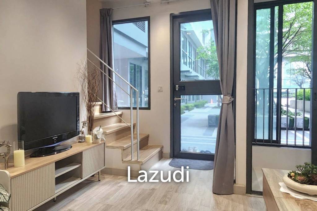 รูป 44 sqm modern condo at Ideo Mobi Rama 9 Huai Khwang Bangkok - รูปที่ 2/8