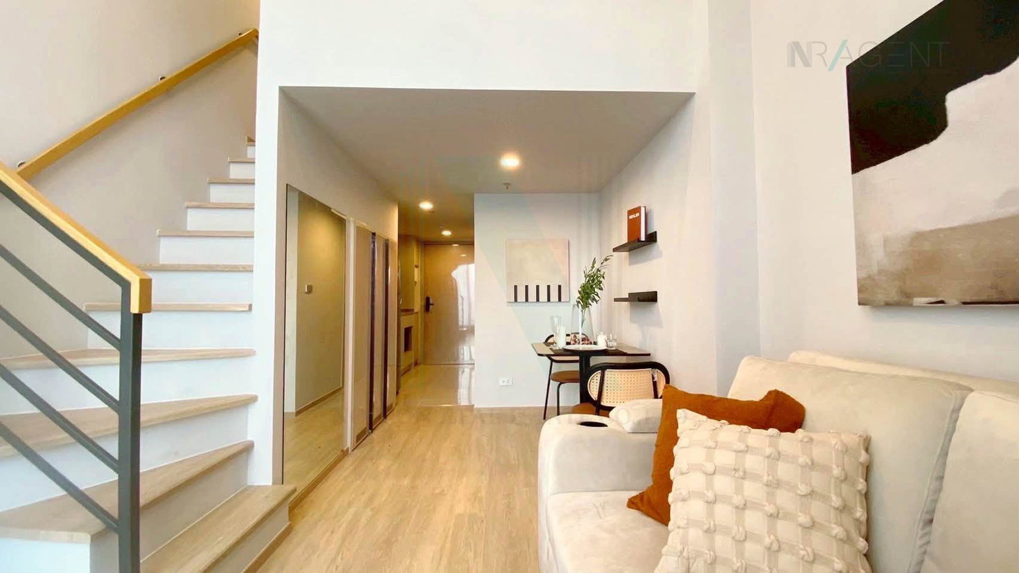 รูป 🔺 ให้เช่าคอนโด คัลเจอร์ จุฬา อาคาร 1 ชั้น 12 Duplex ขนาด 38 ตรม ใกล้ สามย่าน มิตรทาวน์ - รูปที่ 2/8