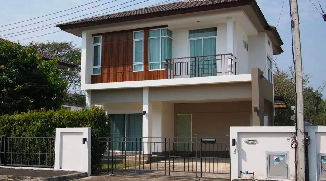 รูป ขายบ้านเดี่ยว 2 ชั้น โครงการอรสิริน 11 สันทราย เชียงใหม่ ใกล้มหาวิทยาลัยแม่โจ (H527) T.0946511456 - รูปที่ 1/11