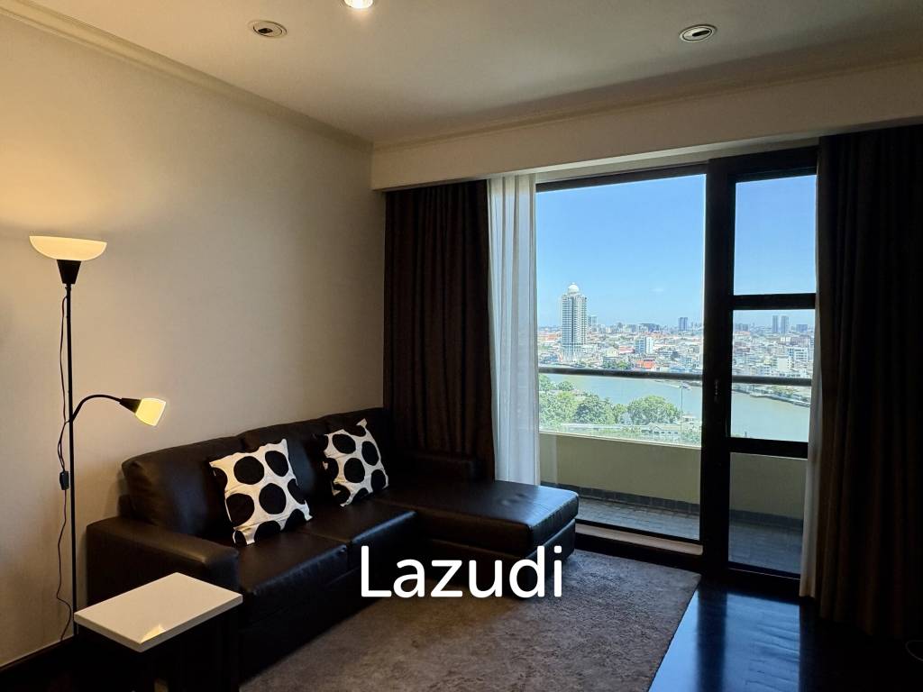 รูป 1 bedroom 1 bathroom Condo 62 sqm. at Baan Chao Praya for rent - รูปที่ 2/7