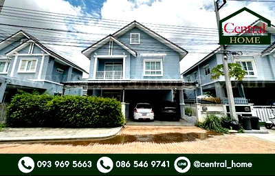 บ้านเดี่ยว ปทุมธานี : บ้านเดี่ยว 2 ชั้น อคาเดีย วิลล์ รังสิต-คลอง 2 บ้านสไตล์ อิงลิช คอตเทจ พร้อมอยู่ ราคาถูก
