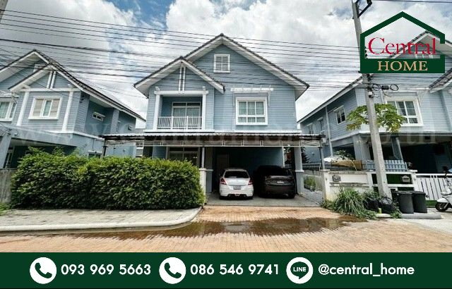 รูป บ้านเดี่ยว 2 ชั้น อคาเดีย วิลล์ รังสิต-คลอง 2 บ้านสไตล์ อิงลิช คอตเทจ พร้อมอยู่ ราคาถูก - รูปที่ 1/25