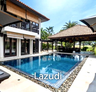 Houses for sale Petchburi : PALM HILL LUXURY GOLF FRONT COMPOUND : 6 bed luxury villa