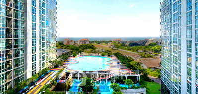 ขายคอนโด : คอนโด 2 ห้องนอน ขาย The Twin Tower ใกล้หาดจอมเทียน (ID 998389)