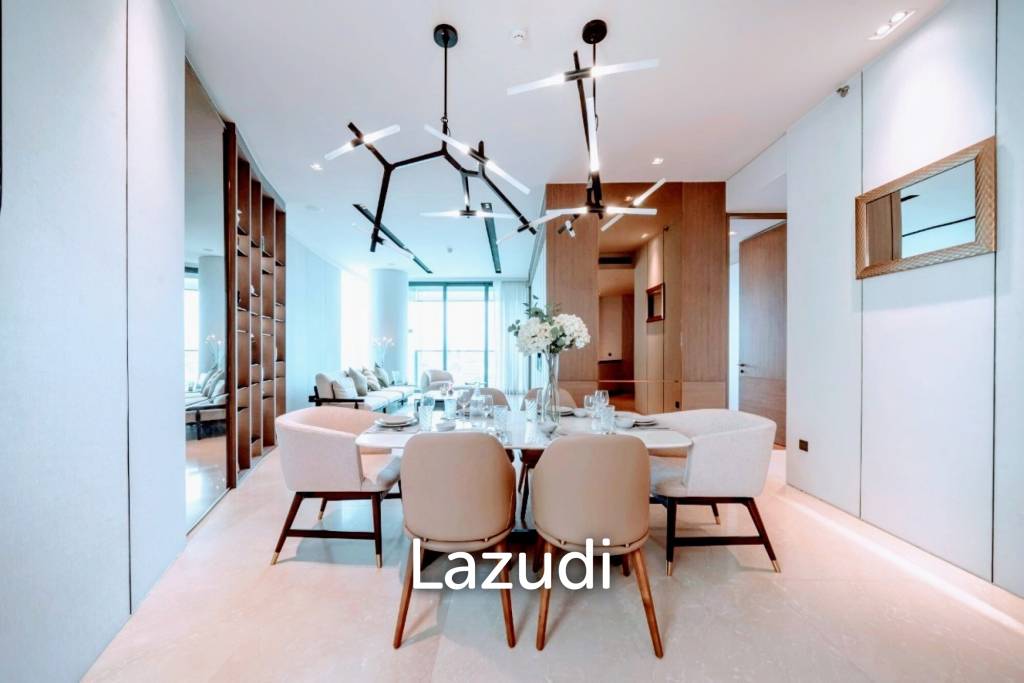 picture 160 sqm riverfront 2-bedroom condo Banyan Tree Residences Khlong San Bangkok - 8/36
