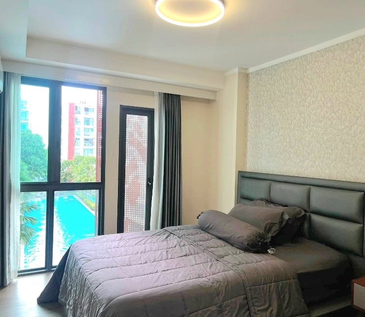 รูป ปล่อยเช่า The one condo พร้อมเฟอร์ฯ #วิวสระว่ายน้ำ ใกล้เซ็นทรัลเฟส , ม.พายัพ , ร.พ.กรุงเทพ , นิมมาน - รูปที่ 3/13