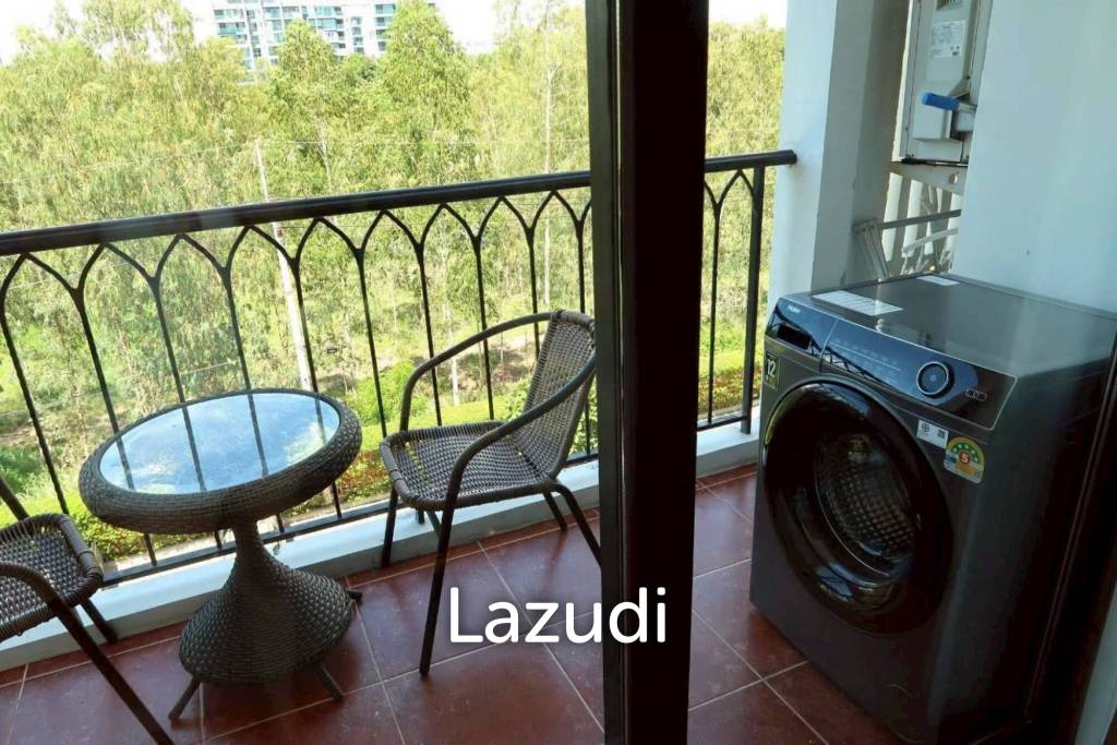 รูป คอนโด 32 ตร.ม. ชั้น 5 ตกแต่งครบ ทำเลหนองปรือ พัทยา - รูปที่ 9/10