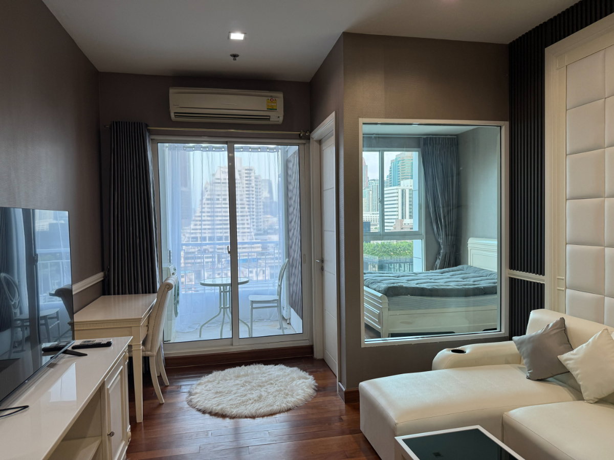 picture Condo for rent Ivy Sathorn 10, 12th floor, unit A, 1 bedroom, 1 bathroom. - 4/10