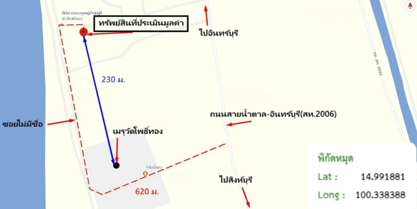 รูป บ้านเดี่ยว 45.7 ตร.วา อินทร์บุรี สิงห์บุรี 347,000 - รูปที่ 8/8