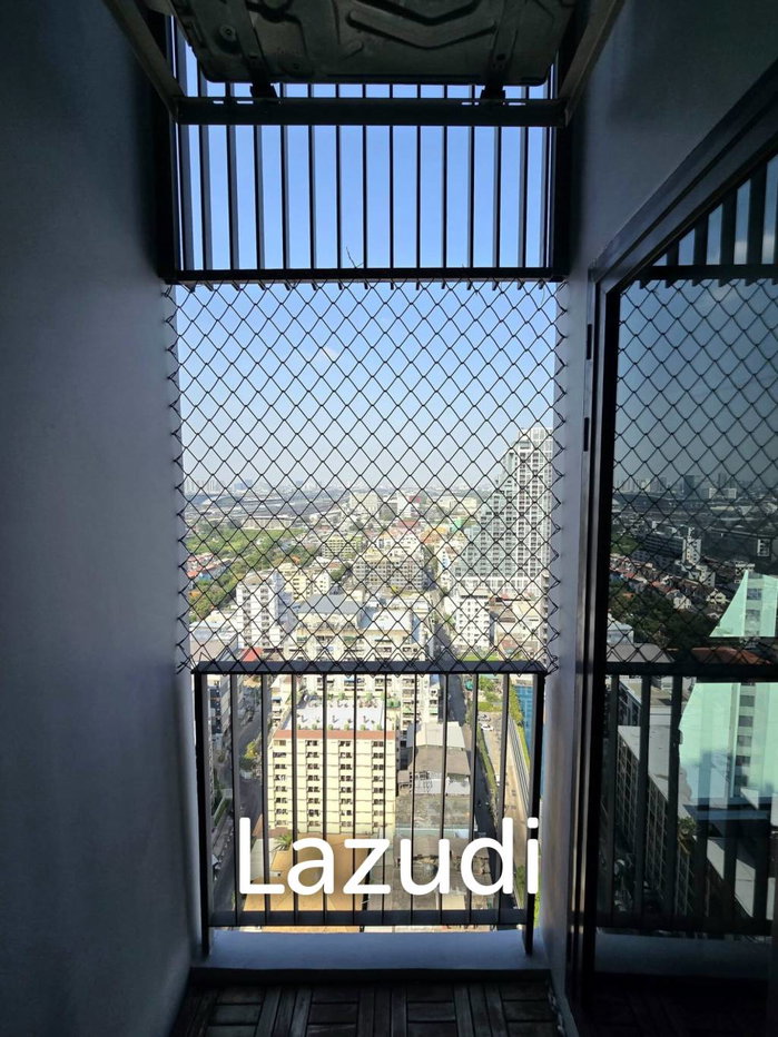 รูป 44 sqm loft-style 1 bedroom condo on high floor in Phaya Thai Bangkok - รูปที่ 20/21