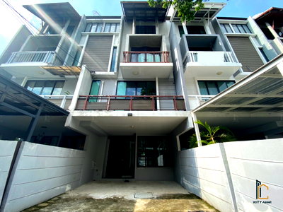 ขายทาวน์โฮม : ✅Great value, good price 4b5b 6.8mb - Areeya Mandarina Sukhumvit 77 📞Call 090 919 9898