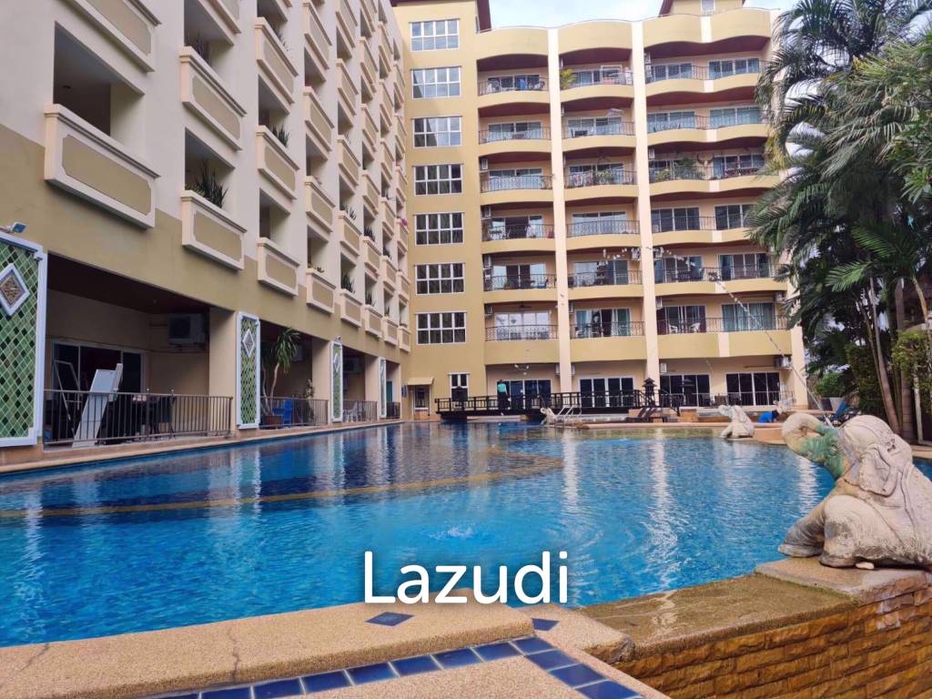 รูป คอนโด 80 ตร.ม. ชั้น 3 วิวโปร่ง ทำเลหนองปรือ พัทยา - รูปที่ 14/15