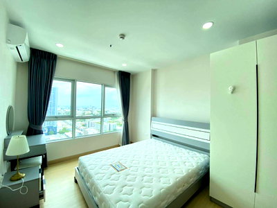 Condos for rent : PFD-08779 Condo for rent Supalai Veranda Sukhumvit 117 , large size room, 1 bedroom, fully furnished, ready to move in, near BTS Pu Chao 🏙️✨