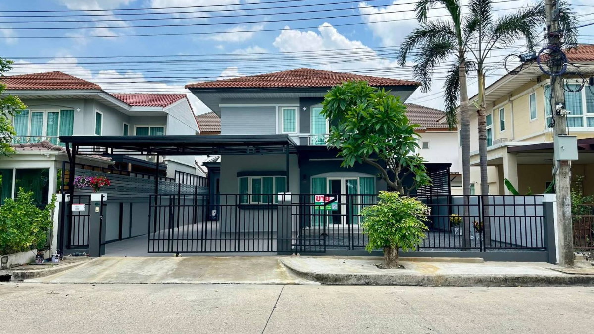รูป บ้านเดี่ยว ตกแต่งรีโนเวทใหม่ ทำเลดี หมู่บ้าน ศุภาลัยวิลล์ พร้อมสระว่ายน้ำส่วนตัว ถนนชลมาร์คพิจารณ์ เลียบคลองสาม ลำลูกกา ลาดสวาย ลำลูกกา ปทุมธานี - รูปที่ 1/18