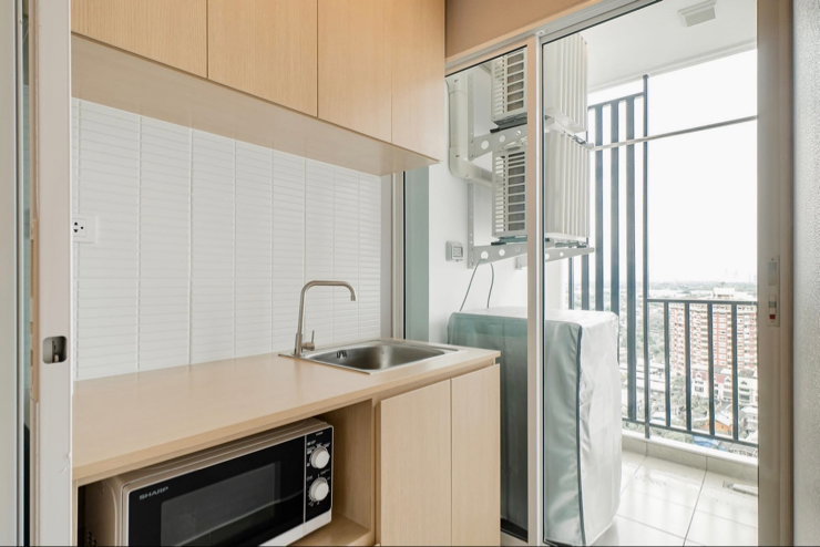 รูป 🏙️ ให้เช่าคอนโด Regent Home Bangna แต่งครบพร้อมอยู่🔥 ทำเลศักยภาพ เดินทางสะดวก ใกล้ BTS และทางด่วน🚈 🛣️ Wowww ✨ - รูปที่ 12/14
