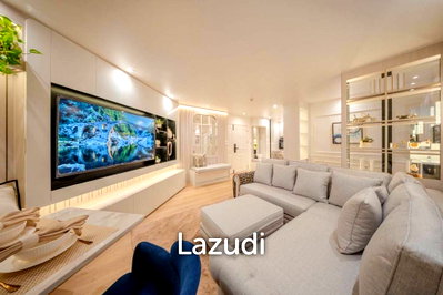คอนโดให้เช่า : 85 sqm modern 2 bedroom condo on 9th floor in Fortune Condo Town Chong Nonsi