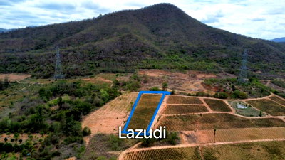 Land for sale Huai Mongkol Temple : Land 1-3-47 Rai For Sale  Rectangular Farmland for Sale in Thap Tai Hua Hin Freehold