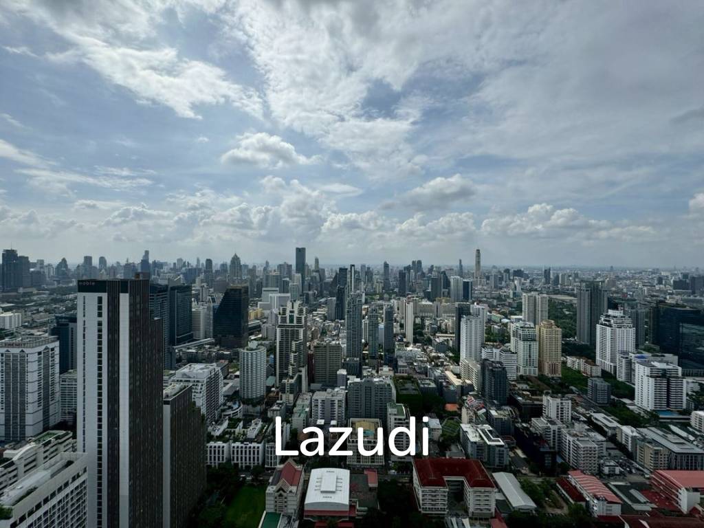 picture 200 sqm high floor condo shell on 54th floor at The ESSE Asoke, Khlong Toei Nuea - 1/8