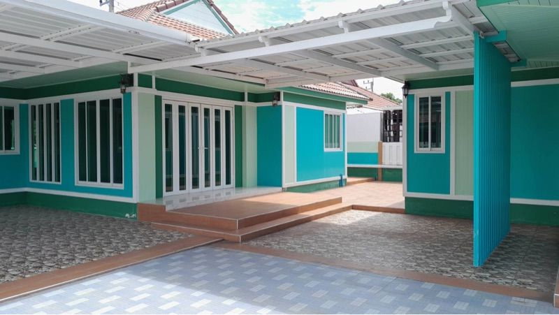 รูป ขายบ้านเดี่ยวชั้นเดียว หลังมุม โครงการบ้านนนทวรรณ จังหวัดระยอง ทำเลดี เดินทางสะดวก - รูปที่ 2/15