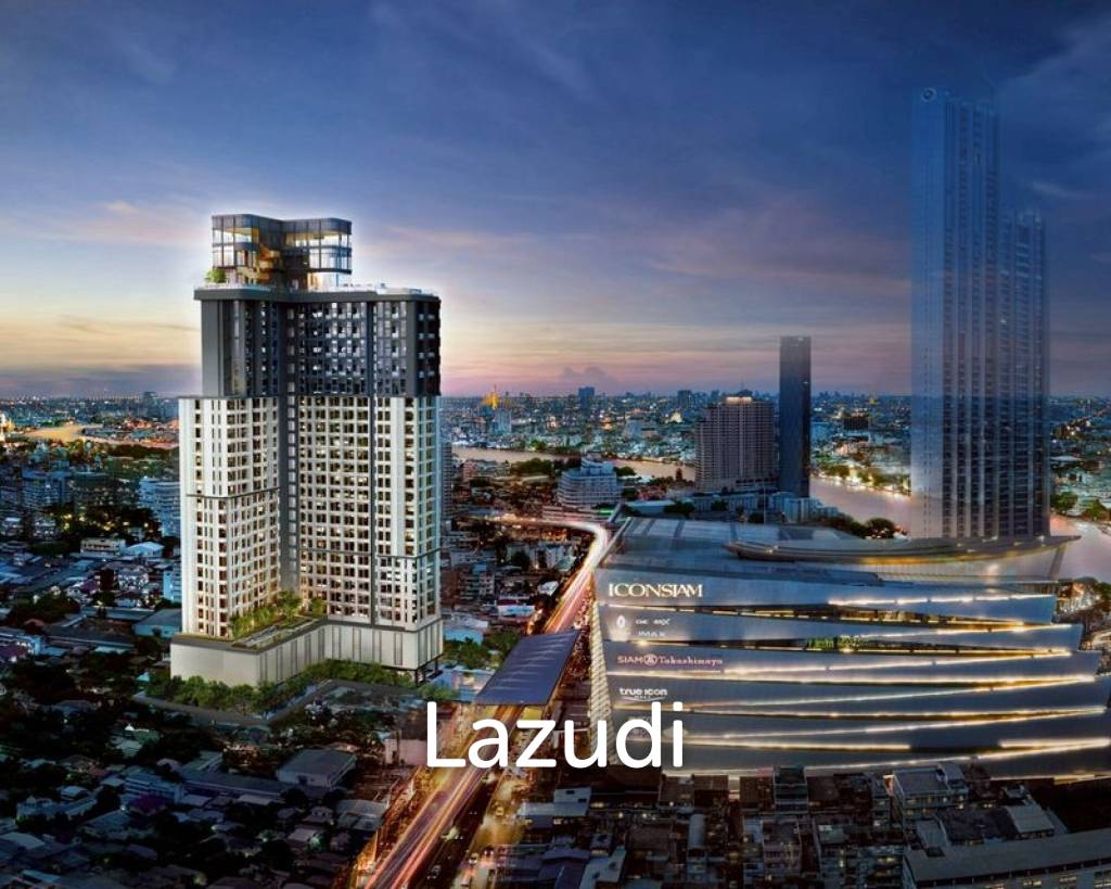 รูป คอนโดวิวเมือง 43.5 ตร.ม. ชั้น20 ย่านคลองสาน ใกล้ห้างใหญ่ - รูปที่ 1/3