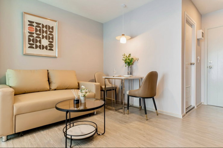 รูป 🏙️ ให้เช่าคอนโด Regent Home Bangna แต่งครบพร้อมอยู่🔥 ทำเลศักยภาพ เดินทางสะดวก ใกล้ BTS และทางด่วน🚈 🛣️ Wowww ✨ - รูปที่ 5/14
