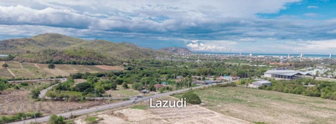 33944 sqm land in Thap Tai Hua Hin with main road frontage