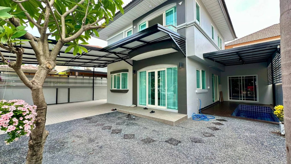 รูป บ้านเดี่ยว ตกแต่งรีโนเวทใหม่ ทำเลดี หมู่บ้าน ศุภาลัยวิลล์ พร้อมสระว่ายน้ำส่วนตัว ถนนชลมาร์คพิจารณ์ เลียบคลองสาม ลำลูกกา ลาดสวาย ลำลูกกา ปทุมธานี - รูปที่ 3/18