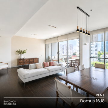 เช่าคอนโด 🌇 Domus 16 ห้อง2นอน 167ตร.ม. 100k 💎 ยูนิตพรีเมียม ในโครงการคุณภาพ ใกล้ BTS อโศก