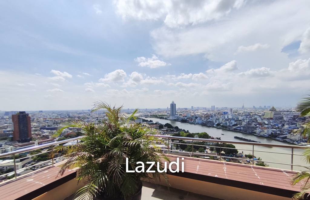 รูป 301 sqm high floor condo Baan Chao Praya Khlong San - รูปที่ 9/10