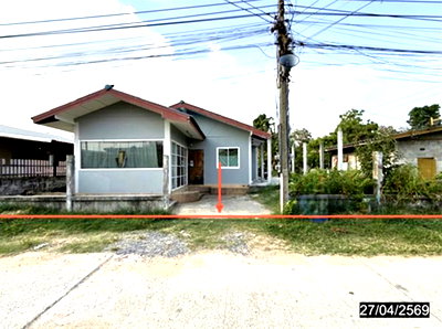บ้านเดี่ยว ขอนแก่น : บ้านเดี่ยว 132 ตร.วา บ้านไผ่ ขอนแก่น 1.1M