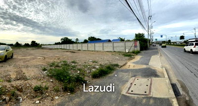 Land for rent Lat Krabung Industrial Estate : 4000 sqm roadside land for sale in Lam Pla Thio Lat Krabang Bangkok