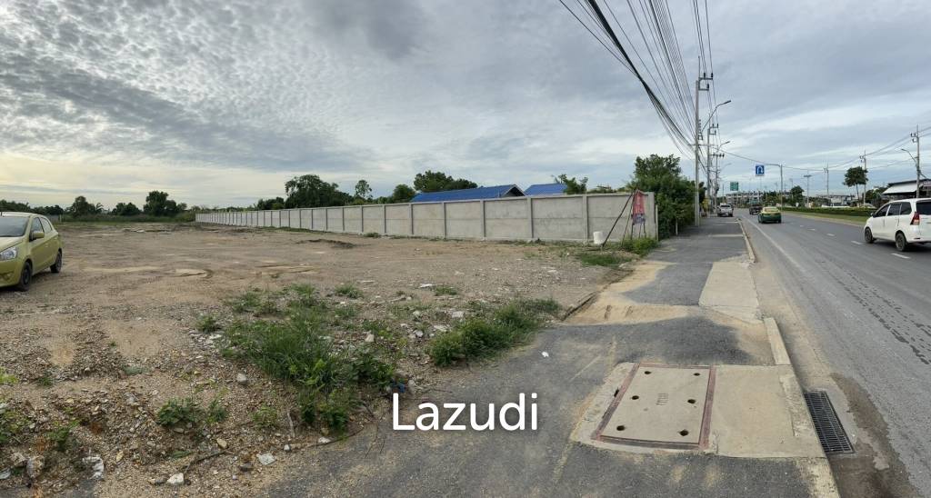 รูป ที่ดินเปล่า 4000 ตร.ม. ติดถนนใหญ่ ทำเลลำปลาทิว ลาดกระบัง - รูปที่ 1/6