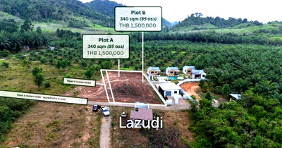 Land for sale Krabi : 340 sqm plots for sale in Nong Thale Krabi