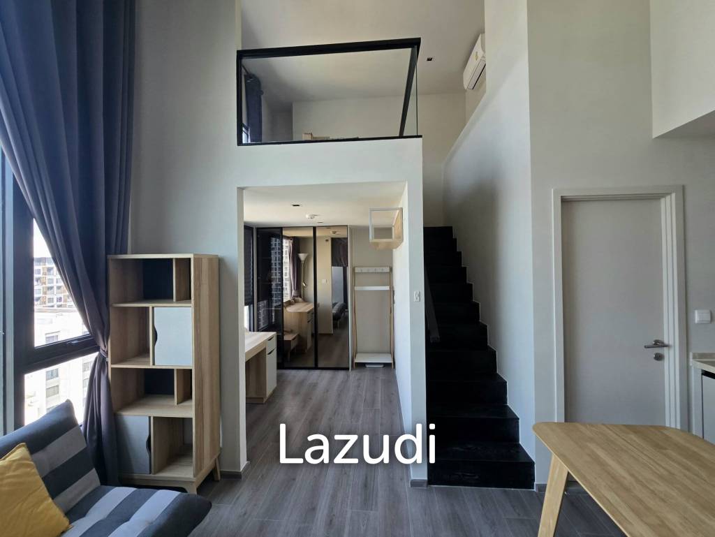 รูป 44 sqm loft-style 1 bedroom condo on high floor in Phaya Thai Bangkok - รูปที่ 4/21