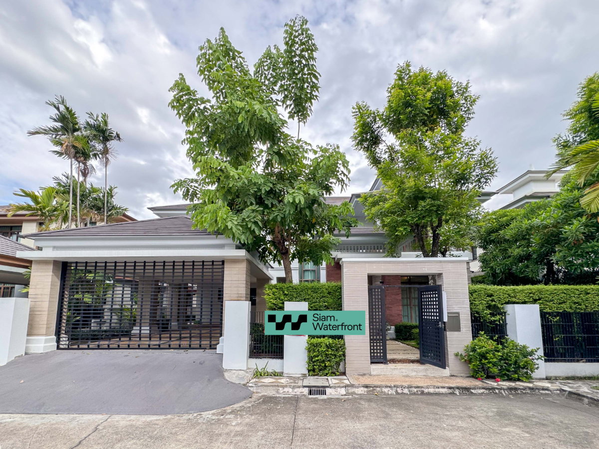 รูป 🔥ให้เช่า มี3D Virtual-Tour🔥บ้านเดี่ยว2ชั้น Narasiri Pattanakarn - Srinakarin 3ห้องนอน/4ห้องน้ำ 100ตร.วา, 374ตร.ม. - รูปที่ 1/55